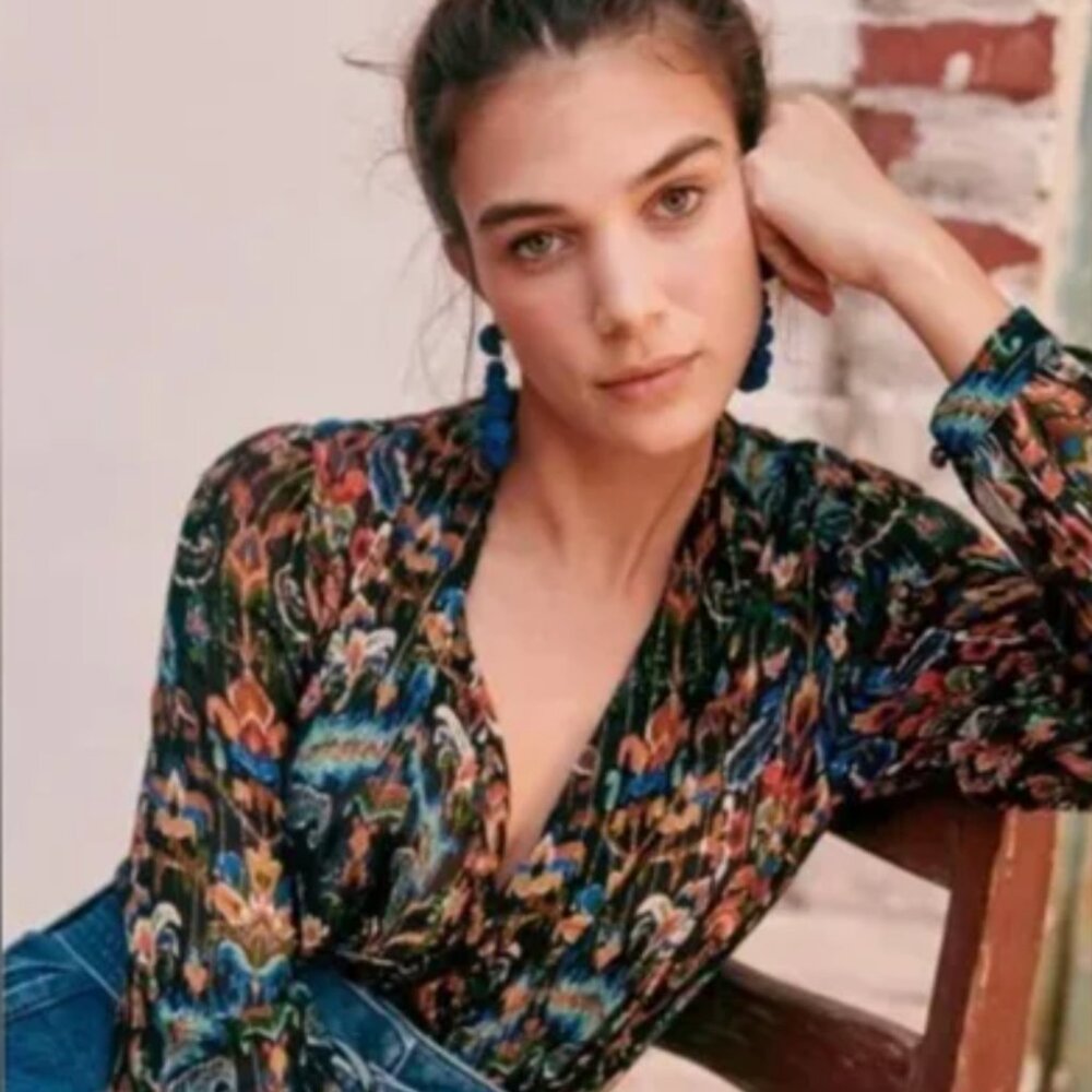 Sézane Blouse Abelia Size 2